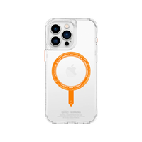 SKINARMA IPHONE 15 PRO SAIDO MAG-CHARGE (SUNBURST EDITION) EOL Orange