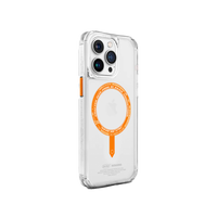 SKINARMA IPHONE 15 PRO SAIDO MAG-CHARGE (SUNBURST EDITION) EOL Orange