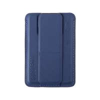 SKINARMA MAG-CHARGE CARD HOLDER WITH GRIP STAND ~ KADO Blue
