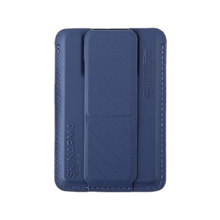 SKINARMA MAG-CHARGE CARD HOLDER WITH GRIP STAND ~ KADO Blue