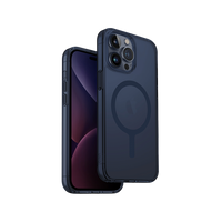 UNIQ HYBRID IPHONE PRO (2023) 6.1 MAGCLICK CHARGING LIFEPRO XTREME (AF) - SMOKE BLUE (SMOKE BLUE)