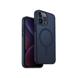 UNIQ HYBRID IPHONE PRO (2023) 6.1 MAGCLICK CHARGING LIFEPRO XTREME (AF) - SMOKE BLUE (SMOKE BLUE)