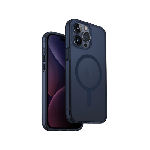 UNIQ HYBRID IPHONE PRO (2023) 6.1 MAGCLICK CHARGING LIFEPRO XTREME (AF) - SMOKE BLUE (SMOKE BLUE)