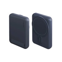 ENERGEA MAGPAC MINI 10000MAH ULTRA SLIM MAGSAFE COMPATIBLE POWER BANK WITH BUILT-IN VIDEO STAND - PURPLE