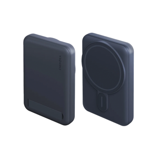 ENERGEA MAGPAC MINI 10000MAH ULTRA SLIM MAGSAFE COMPATIBLE POWER BANK WITH BUILT-IN VIDEO STAND - PURPLE