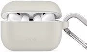 UNIQ VENCER AIRPODS PRO 2ND GEN (2022) SILICONE HANG CASE – CHALK GREY (GREY)