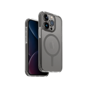 UNIQ HYBRID IPHONE PRO (2023) 6.1 MAGCLICK CHARGING COMBAT (AF) - FROST GREY (FROST GREY)
