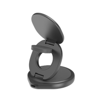 BAZIC GOMAG GYRE, 360 ROTATING BASE 3 IN 1 WIRELESS CHARGER WITH APPLE WATCH AND AIRPODS CHARGING - GUNMETAL