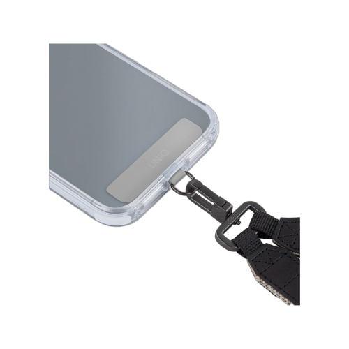 UNIQ VISTA 2-IN-1 LANYARD AND HAND STRAP Midnight Black (Midnight Black)