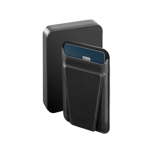 ENERGEA MAGWALLET CARD 10K, 10000MAH MAGPAC PLUS POWER BANK WITH MAGWALLET CARD - GUN/BLK EOL