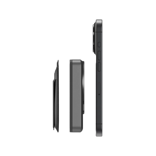 ENERGEA MAGWALLET CARD 10K, 10000MAH MAGPAC PLUS POWER BANK WITH MAGWALLET CARD - GUN/BLK EOL