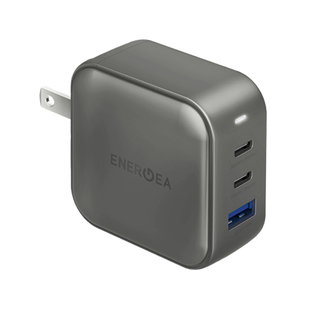 ENERGEA TRAVELWORLD GAN66, 2C1A PD/PPS/QC3.0 WALL CHARGER,66W (US+UK+EU+AU) - GUN EOL