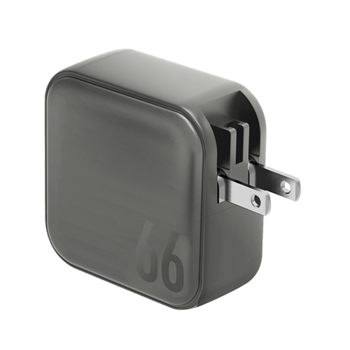 ENERGEA TRAVELWORLD GAN66, 2C1A PD/PPS/QC3.0 WALL CHARGER,66W (US+UK+EU+AU) - GUN EOL