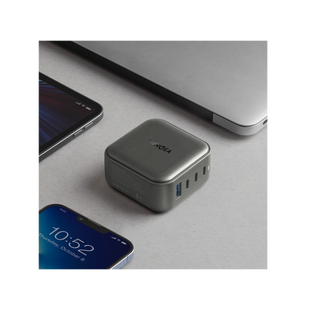 ENERGEA TRAVELWORLD GAN100, 3C1A PD/PPS/QC3.0 WALL CHARGER,100W (US+UK+EU+AU) - GUN EOL