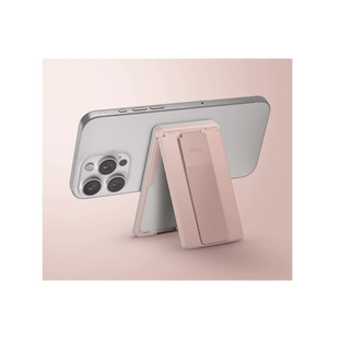 Uniq Heldro ID Magnetic Card Holder With Grip-Band and Stand - Midnight Black EOL