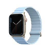 UNIQ REVIX PREMIUM EDITION REVERSIBLE MAGNETIC APPLE WATCH STRAP 41/40/38MM - ARCTIC (ARCTIC/SOFT BLUE)