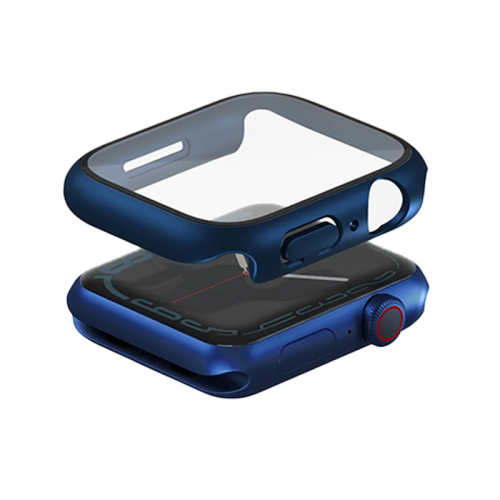 Uniq Legion Case With Screen Protection for Apple Watch 45mm - Cobalt Blue EOL