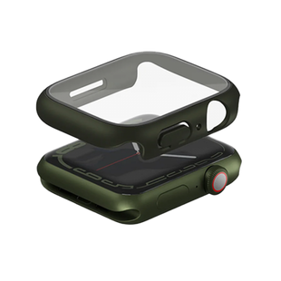 Uniq Legion Case With Screen Protection for Apple Watch 45mm - Hunter Green EOL