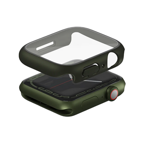 Uniq Legion Case With Screen Protection for Apple Watch 45mm - Hunter Green EOL