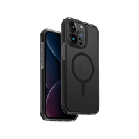 UNIQ HYBRID IPHONE 15 PRO MAGCLICK CHARGING COMBAT (AF) - CARBON (BLACK)