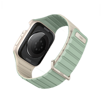 UNIQ REVIX EVO REVERSIBLE MAGNETIC APPLE WATCH STRAP 41/40/38MM - SOFT MINT (SOFT MINT/BEIGE)