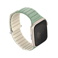 UNIQ REVIX EVO REVERSIBLE MAGNETIC APPLE WATCH STRAP 41/40/38MM - SOFT MINT (SOFT MINT/BEIGE)
