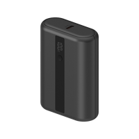 ENERGEA COMPAC MINI 3 WITH DISPLAY PD3.0/USB/USB3.0/SCP/ POWERBANK, 10000MAH LI-ION - GUNMETAL BLACK