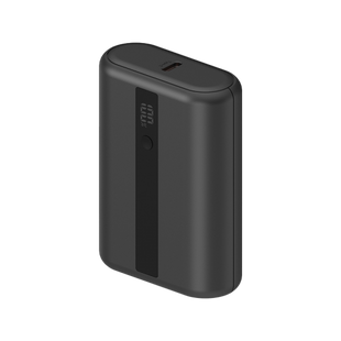 ENERGEA COMPAC MINI 3 WITH DISPLAY PD3.0/USB/USB3.0/SCP/ POWERBANK, 10000MAH LI-ION - GUNMETAL BLACK