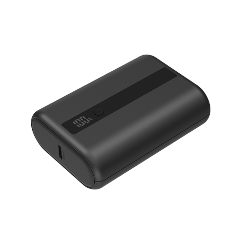 ENERGEA COMPAC MINI 3 WITH DISPLAY PD3.0/USB/USB3.0/SCP/ POWERBANK, 10000MAH LI-ION - GUNMETAL BLACK