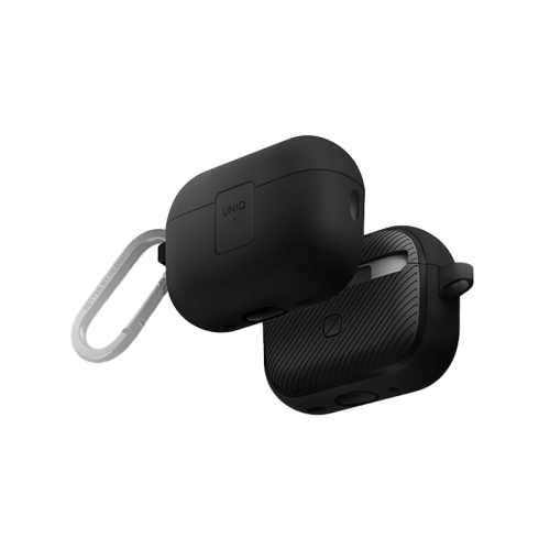 UNIQ CLYDE AIRPODS PRO 2ND GEN LOCK CASE - CHARCOAL (CHARCOAL/DARK GREY)