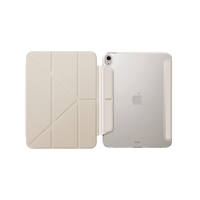 UNIQ CAMDEN CLICK NEW IPAD AIR 13 (2024) - IVORY (IVORY)