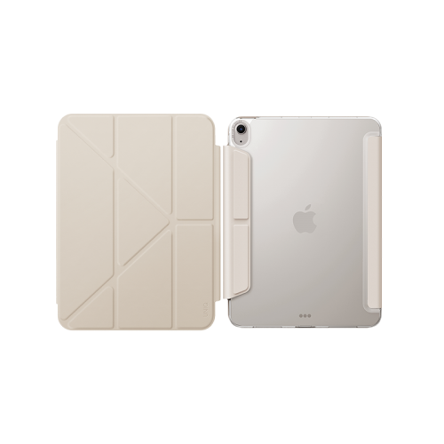 UNIQ CAMDEN CLICK NEW IPAD AIR 13 (2024) - IVORY (IVORY)