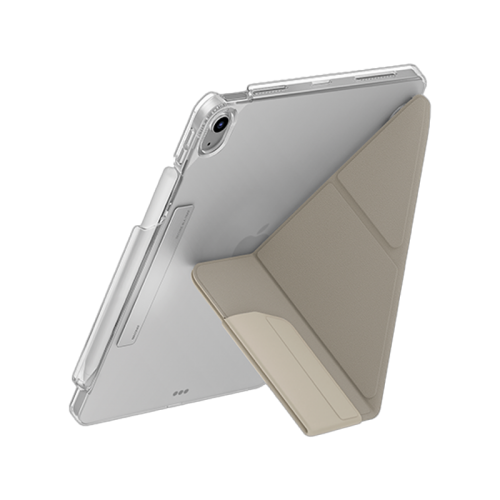 UNIQ CAMDEN CLICK NEW IPAD AIR 13 (2024) - IVORY (IVORY)