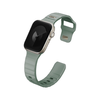 UNIQ STRIDE FKM RUBBER APPLE WATCH STRAP 41/40/38MM - ICEPLANT GREEN (ICEPLANT GREEN)