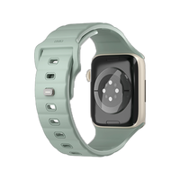 UNIQ STRIDE FKM RUBBER APPLE WATCH STRAP 41/40/38MM - ICEPLANT GREEN (ICEPLANT GREEN)
