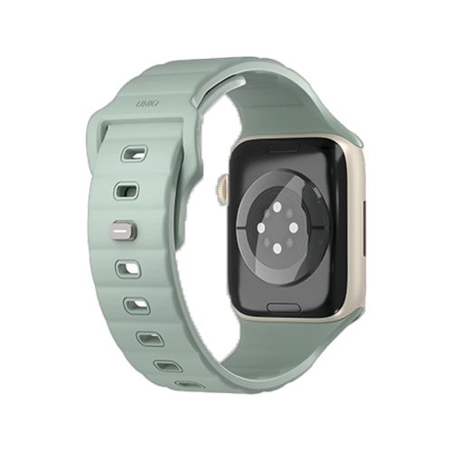 UNIQ STRIDE FKM RUBBER APPLE WATCH STRAP 41/40/38MM - ICEPLANT GREEN (ICEPLANT GREEN)
