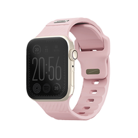 UNIQ STRIDE FKM RUBBER APPLE WATCH STRAP 41/40/38MM - PALE PINK (PALE PINK)