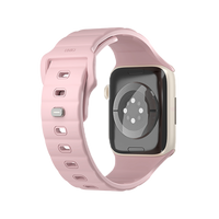 UNIQ STRIDE FKM RUBBER APPLE WATCH STRAP 41/40/38MM - PALE PINK (PALE PINK)