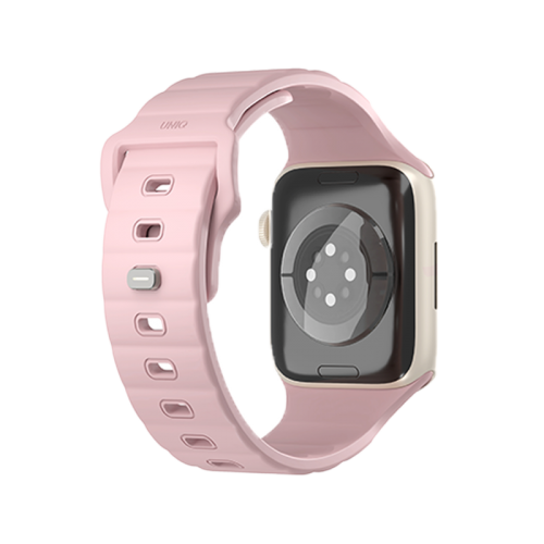 UNIQ STRIDE FKM RUBBER APPLE WATCH STRAP 41/40/38MM - PALE PINK (PALE PINK)
