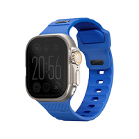UNIQ STRIDE FKM RUBBER APPLE WATCH STRAP 49/45/44/42MM - COBALT (COBALT BLUE)