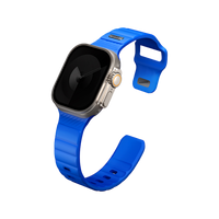 UNIQ STRIDE FKM RUBBER APPLE WATCH STRAP 49/45/44/42MM - COBALT (COBALT BLUE)