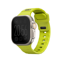 UNIQ STRIDE FKM RUBBER APPLE WATCH STRAP 49/45/44/42MM - LIME GREEN (LIME GREEN)