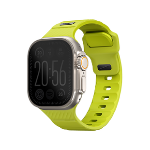 UNIQ STRIDE FKM RUBBER APPLE WATCH STRAP 49/45/44/42MM - LIME GREEN (LIME GREEN)