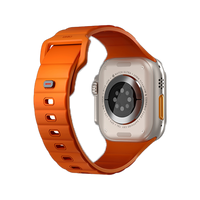 UNIQ STRIDE FKM RUBBER APPLE WATCH STRAP 49/45/44/42MM - VOLT ORANGE (VOLT ORANGE)
