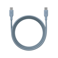 BAZIC GOCHARGE WEAVE C-C CABLE 480MBPS, 60W 1.5M - Blue