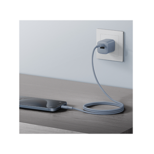 BAZIC GOCHARGE WEAVE C-C CABLE 480MBPS, 60W 1.5M - Blue