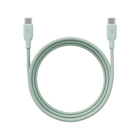 BAZIC GOCHARGE WEAVE C-C CABLE 480MBPS, 60W 1.5M - Green