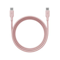 BAZIC GOCHARGE WEAVE C-C CABLE 480MBPS, 60W 1.5M - Pink
