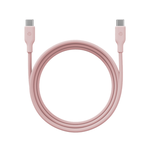 BAZIC GOCHARGE WEAVE C-C CABLE 480MBPS, 60W 1.5M - Pink