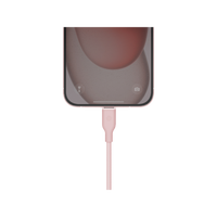 BAZIC GOCHARGE WEAVE C-C CABLE 480MBPS, 60W 1.5M - Pink